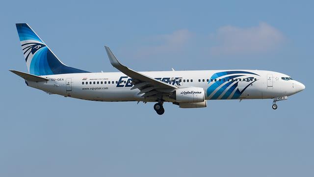 SU-GEA:Boeing 737-800:EgyptAir